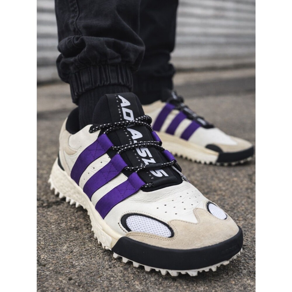 Adidas ALEXANDER WANG AW Turnout Trainer White Purple US 10.5